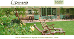 Desktop Screenshot of lesorangeries.fr