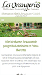 Mobile Screenshot of lesorangeries.fr